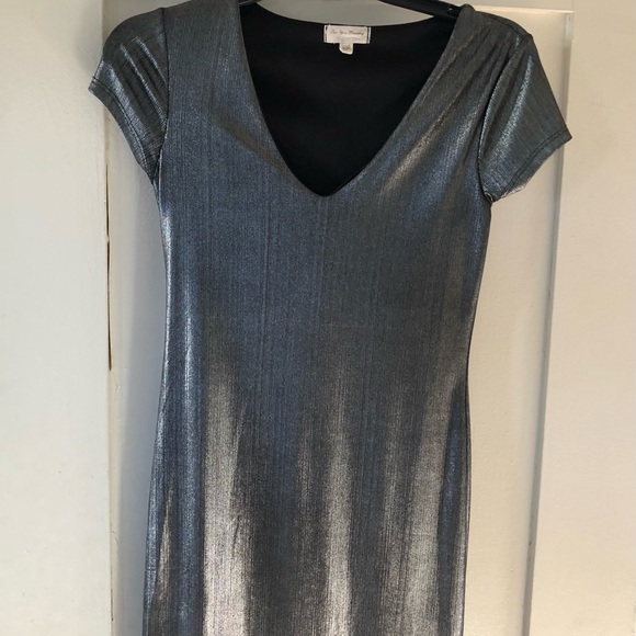 Silver Metallic Dress - Picture 4 of 8